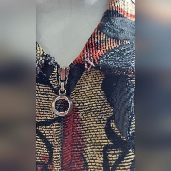 Christopher & Banks Tapestry Vest Size S - Picture 10 of 12